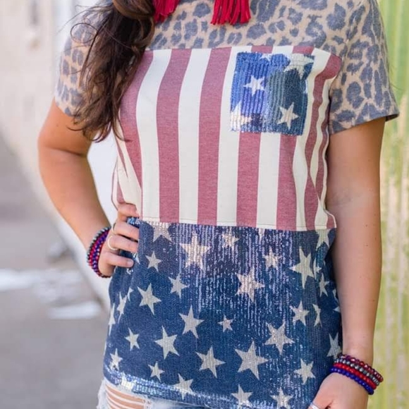 5/1, JULY 4TH SPARKLER TEE, New Release - Picture 2 of 8